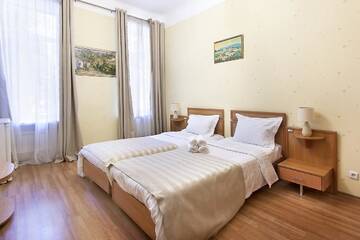 Двухместный номер с 2 отдельными кроватями в Отеле Centrooms Kropivnizkogo Mini-Hotel